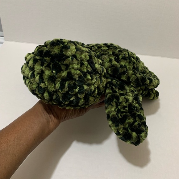 Sea Turtle Handmade Crocheted Large Plush Stuffed Sea Turtle - Picture 4 of 16